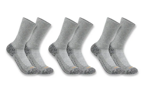Carhartt Force®® Men’s Midweight Crew Socks 3-Pack - SC4223M