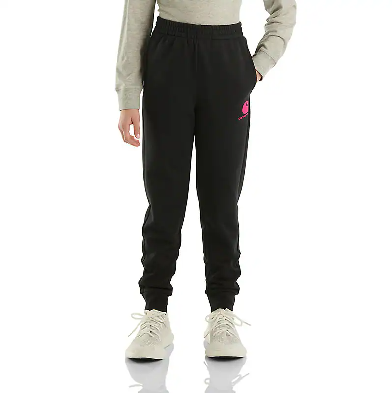 GIRLS' FLEECE LOGO SWEATPANTS (CHILD/YOUTH) - CK9467