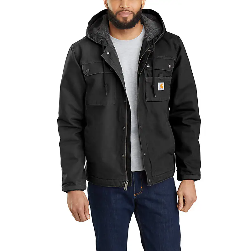 Carhartt Relaxed Fit Washed Duck Sherpa - Veste utilitaire - 103826