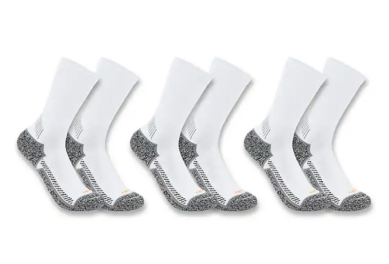 Carhartt Force®® Men’s Midweight Crew Socks 3-Pack - SC4223M
