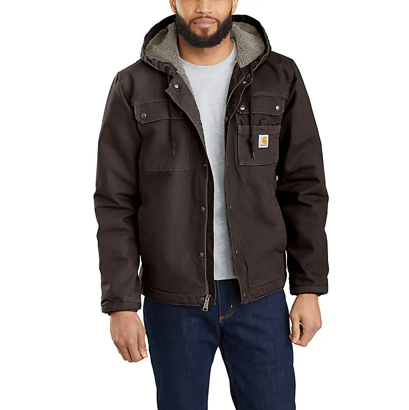 Carhartt Relaxed Fit Washed Duck Sherpa - Veste utilitaire - 103826