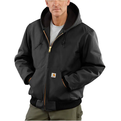 Carhartt Loose Fit Firm Duck Insulated Flannel-Lined Active Jac - J140 –  WORK N WEAR