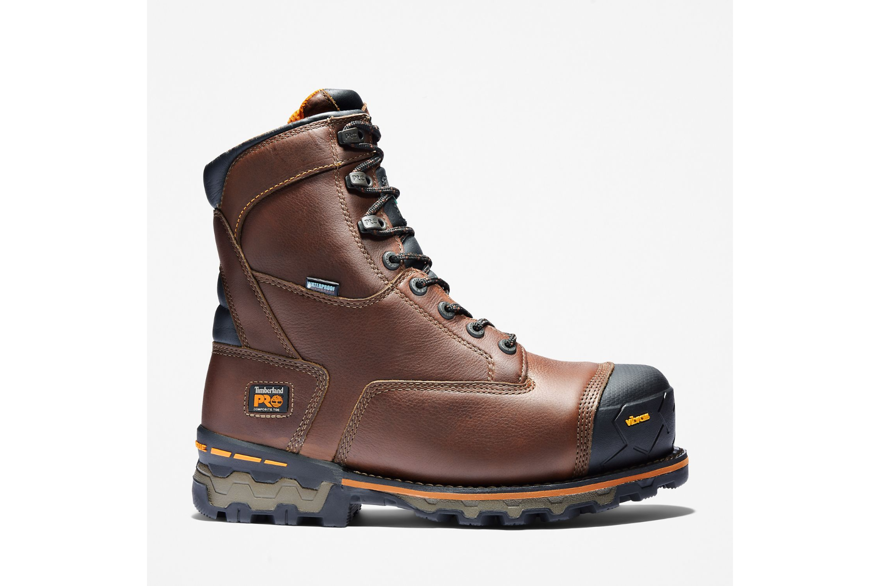 Bottes de travail marron Timberland PRO® Boondock 8 po CSA pour hommes