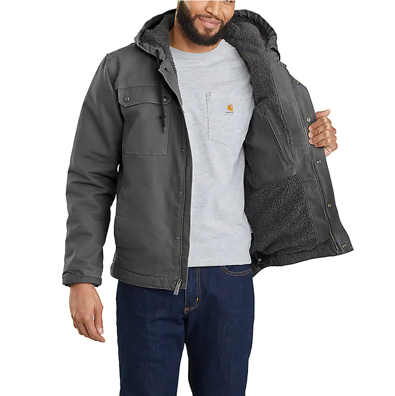 Carhartt Relaxed Fit Washed Duck Sherpa - Veste utilitaire - 103826