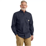 Carhartt FR Flame-Resistant Long Sleeve Twill Pocket Shirt - FRS160
