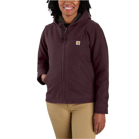 Carhartt Women's Sherpa Lined Jacket - Basil – Lenny's Shoe & Apparel