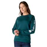 Carhartt Women's Relaxed Fit Midweight Graphic Crewneck Sweatshirt - 106718