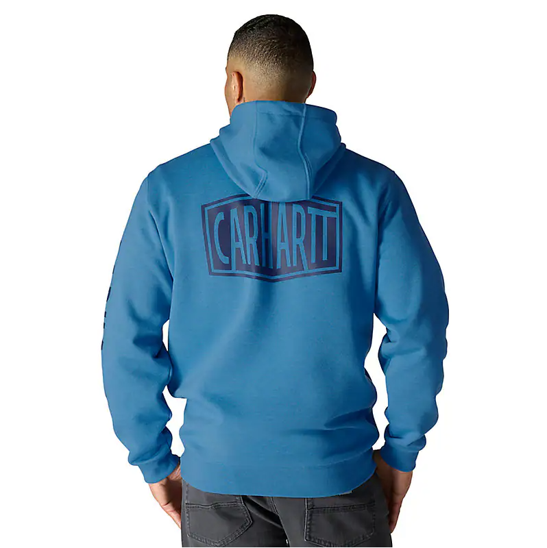 **「RT-107030」** Carhartt Rain Defender® Loose Fit Midweight Logo Graphic