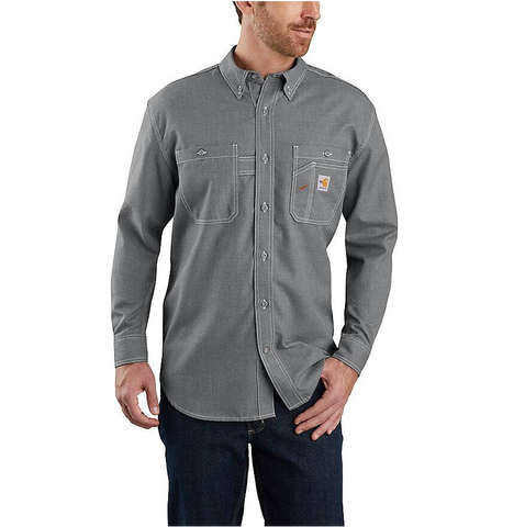 Carhartt FR Flame-Resistant Long Sleeve Button-Up Shirt - 104138