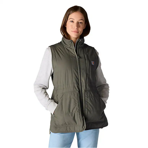 Carhartt Women's Rain Defender® Relaxed Fit Lightweight Insulated Mock-Neck Vest - 107100