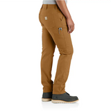 Carhartt Women's Rugged Flex® Relaxed Fit Canvas Double-Front Pant - 105999