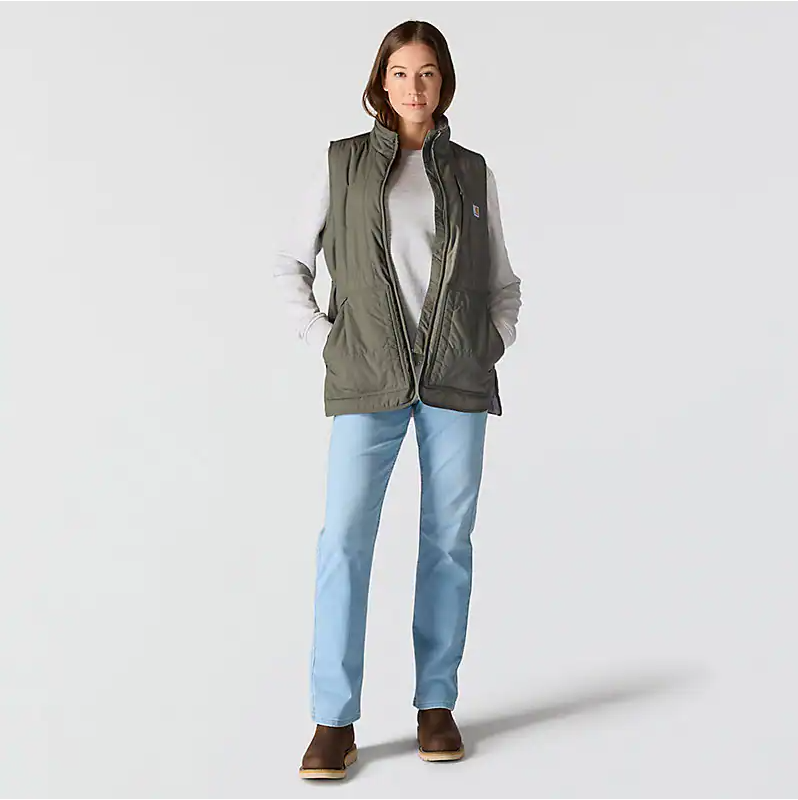 Carhartt Women's Rain Defender® Relaxed Fit Lightweight Insulated Mock-Neck Vest - 107100
