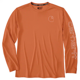 Carhartt Force Sun Defender™ Lightweight Long-Sleeve Logo Graphic T-Shirt - 106164