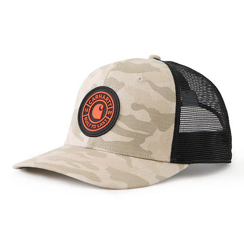 Carhartt Ripstop Mesh-Back Camo Cap - 107342