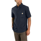 Carhartt Rugged Flex® Relaxed Fit Midweight Canvas Short-Sleeve Shirt 103555