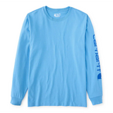 Carhartt Loose Fit Heavyweight Long-Sleeve Logo Graphic T-Shirt - K231