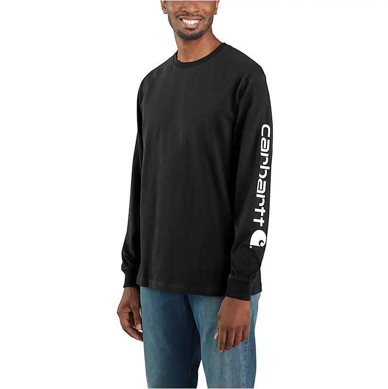 T-shirt graphique à manches longues Carhartt Loose Fit Heavyweight - K231