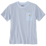 Carhartt Relaxed Fit Heavyweight Short Sleeve Pocket Stripe T-Shirt - 106145