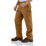 Carhartt Washed Duck Double Front Work Salopette - B136