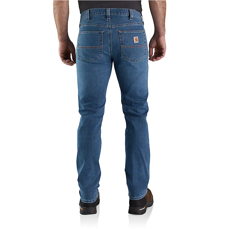 Jean Carhartt Rugged Flex® coupe droite fuselée 102807