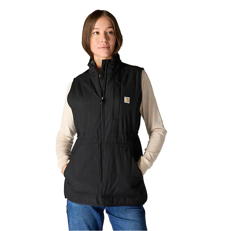 Carhartt Women's Rain Defender® Relaxed Fit Lightweight Insulated Mock-Neck Vest - 107100