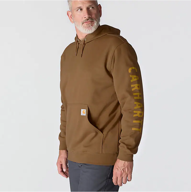 Carhartt Rain Defender® Loose Fit Midweight Logo Graphic Sweatshirt  - 107030