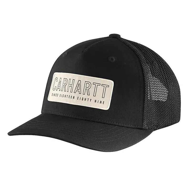 CARHARTT Rugged Flex® Canvas Mesh-Back 1889 Patch Cap 106130
