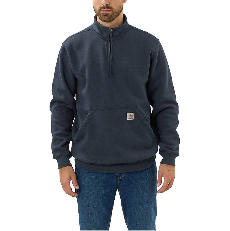 Sweat-shirt Carhartt Marquette avec col montant zippé 1/4 - 105294