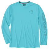 Carhartt Force Sun Defender™ Lightweight Long-Sleeve Logo Graphic T-Shirt - 106164