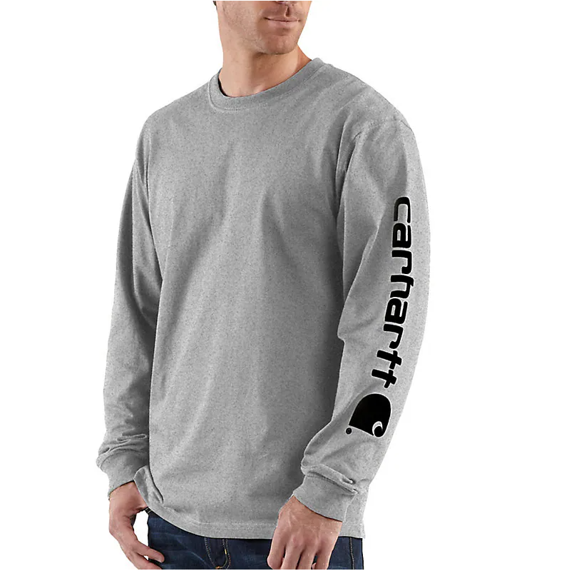 T-shirt graphique à manches longues Carhartt Loose Fit Heavyweight - K231
