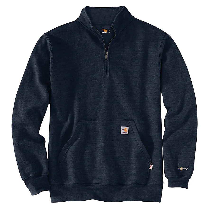 Sudadera con cremallera de cuarto Carhartt FR Force® Marquette de peso medio - 105028