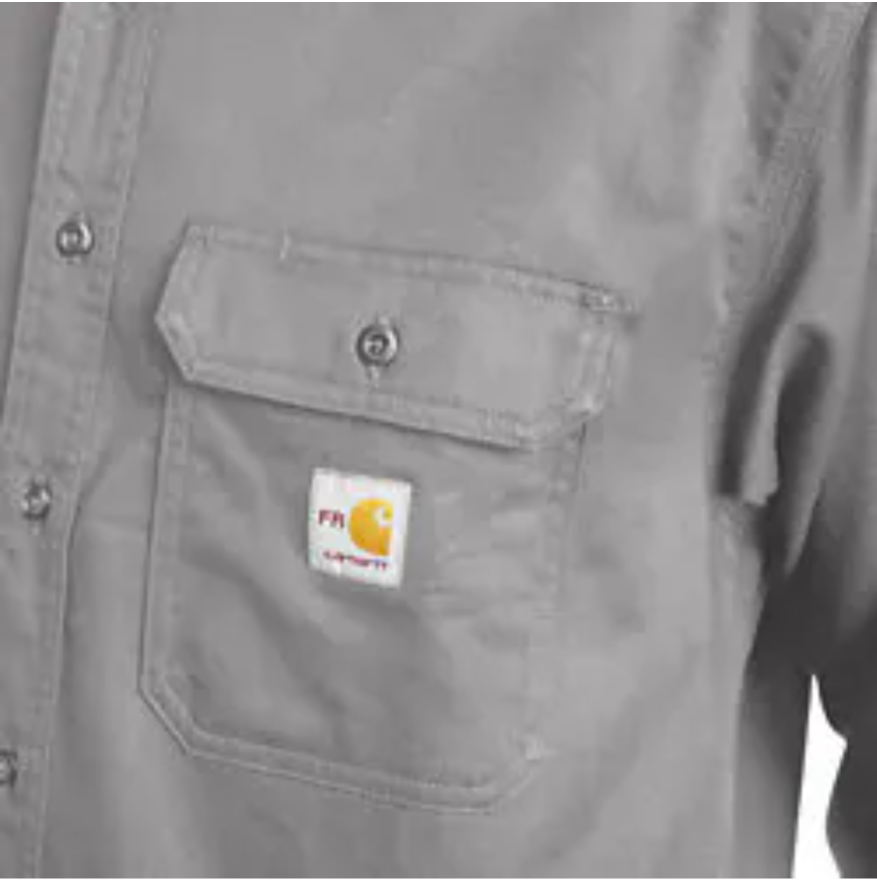 Chemise à manches longues en twill Carhartt FR résistante aux flammes - FRS160