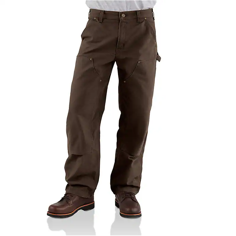 Carhartt Washed Duck Double Front Work Salopette - B136