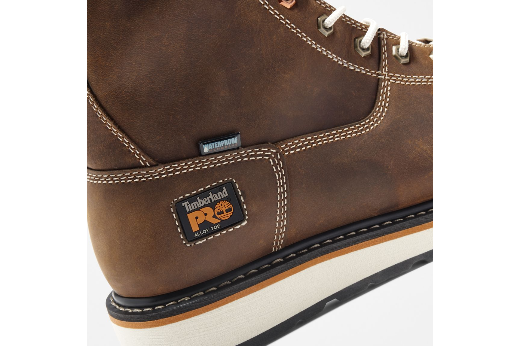 Timberland PRO® Men's Brown GRIDWORKS 8" Alloy Toe CSA Work Boot