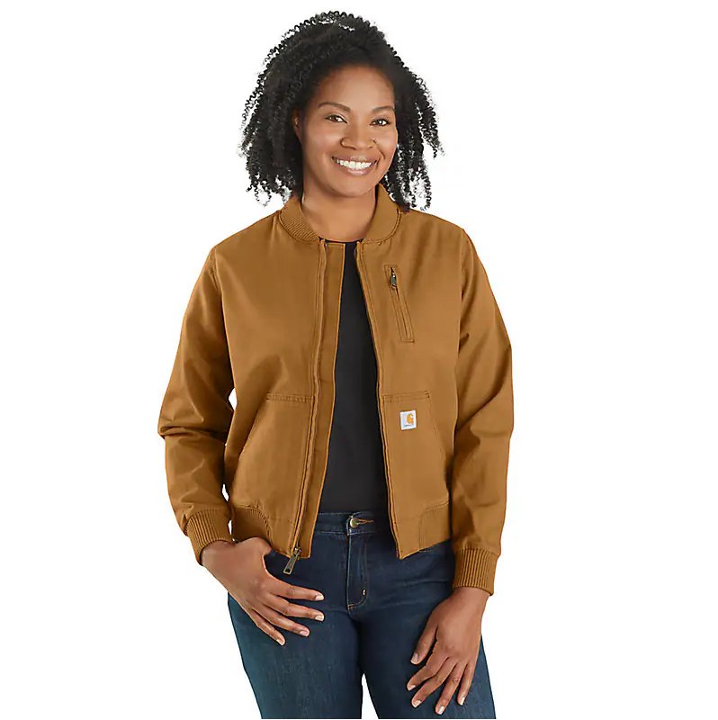 Carhartt Women's Relaxed Fit Rugged Flex® Bomber Jacket - 102524