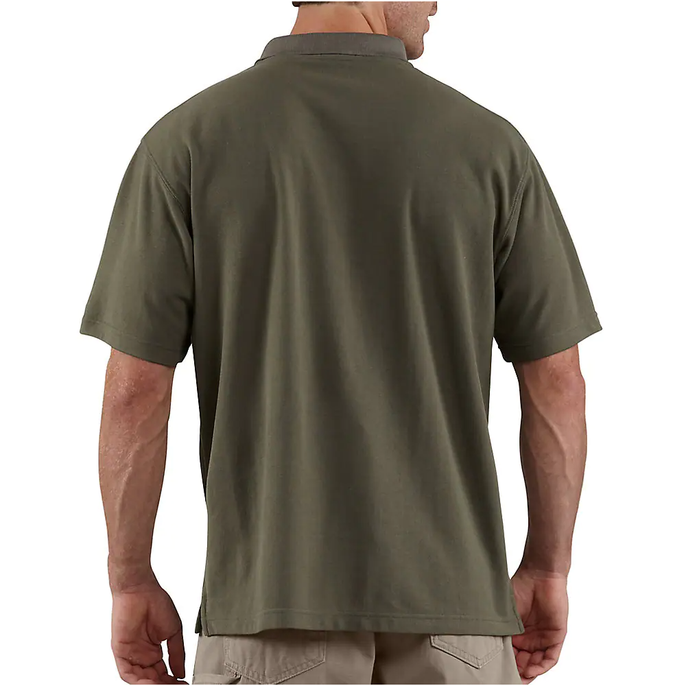 Carhartt Loose Fit Midweight Contractors Short Sleeve Pocket Polo K570