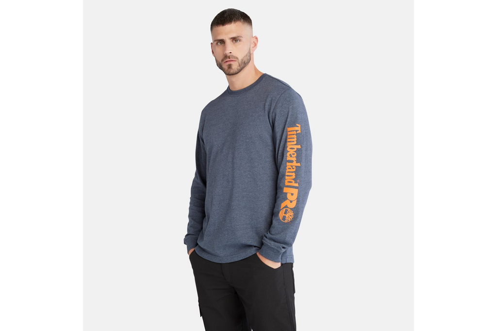 Timberland Pro® Men's Core Logo Long-Sleeve T-Shirt