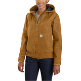 Women's Loose Fit Washed Duck Insulated Active Jac - 104053