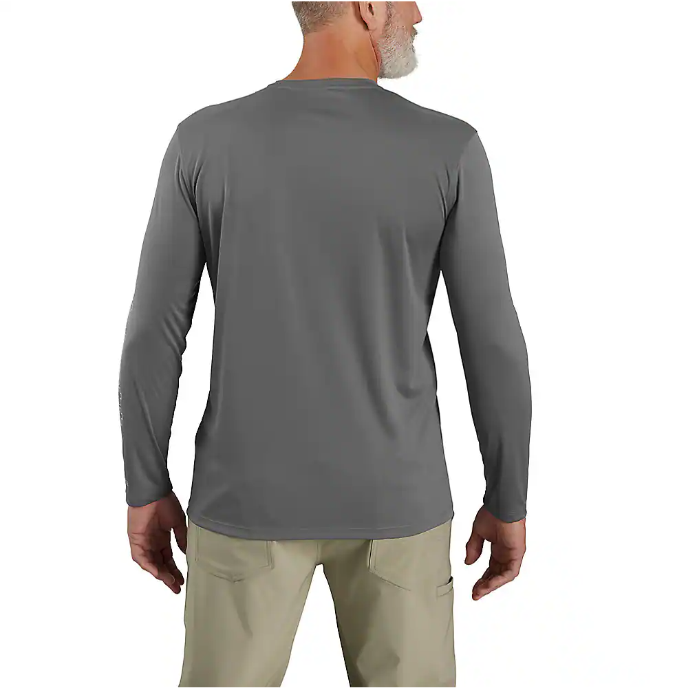 Carhartt Force® Sun Defender™ Lightweight Long-Sleeve Logo Graphic T-Shirt - 106164