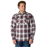 Carhartt Montana Rugged Flex™ Relaxed Fit Lightweight Long-Sleeve Snap-Front Plaid Shirt - 107016