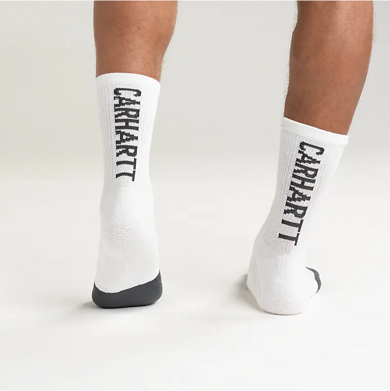 Carhartt FORCE® Men’s Midweight Logo Short Crew Socks 3-Pack SS9933M