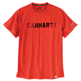 Carhartt Force® Relaxed Fit Midweight Short Sleeve Block Logo Graphic T-Shirt 105203