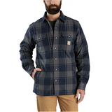 Carhartt Relaxed Fit Flannel Sherpa-Lined Shirt Jac - 105939