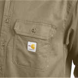 Carhartt FR Flame-Resistant Long Sleeve Twill Pocket Shirt - FRS160