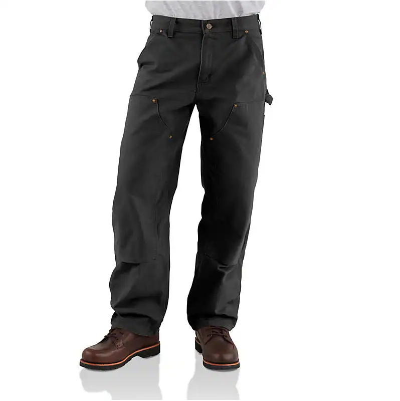 Carhartt Washed Duck Double Front Work Salopette - B136