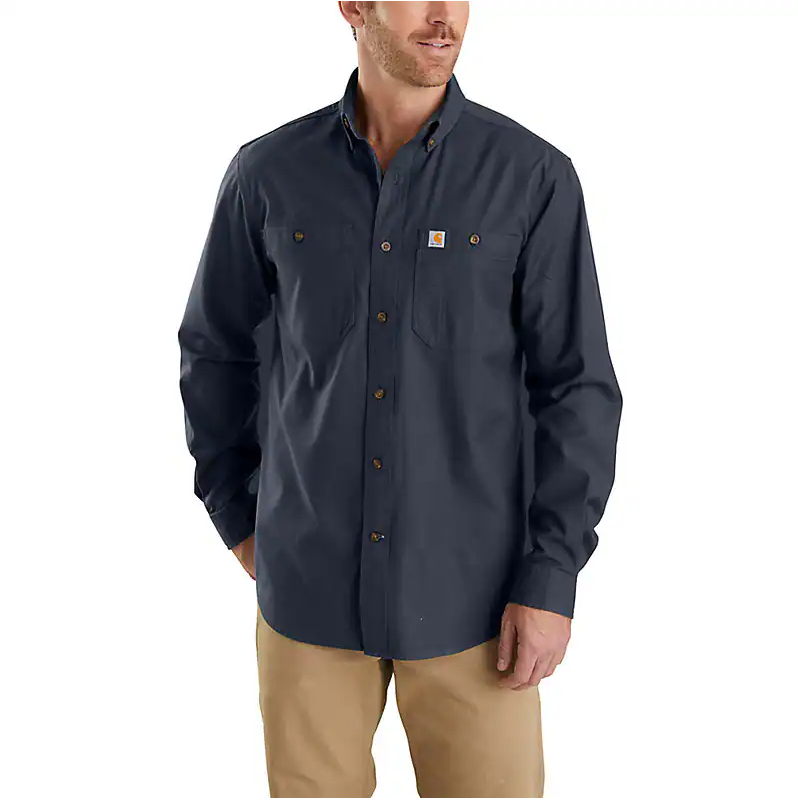 Carhartt Rugged Flex® Relaxed Fit Midweight Canvas Long-Sleeve Shirt - 103554