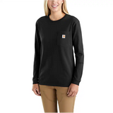 Carhartt Women'S Loose Fit Heavyweight Long-Sleeve Pocket T-Shirt - 103244