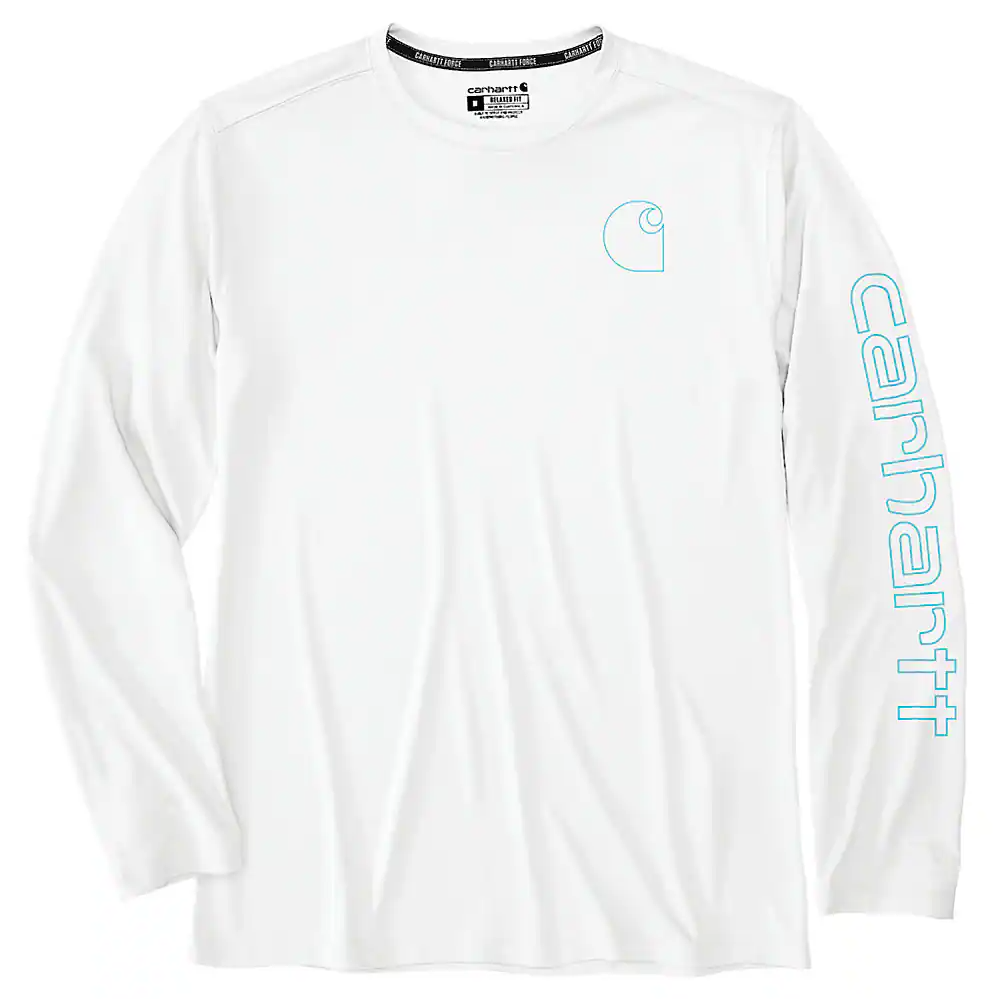 Carhartt Force® Sun Defender™ Lightweight Long-Sleeve Logo Graphic T-Shirt - 106164