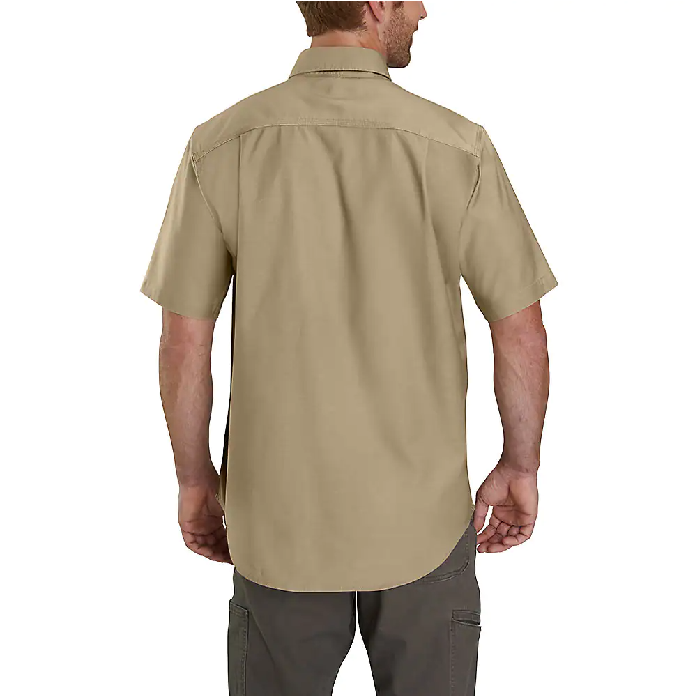 Carhartt Rugged Flex® Relaxed Fit Midweight Canvas Short Sleeve Shirt 103555