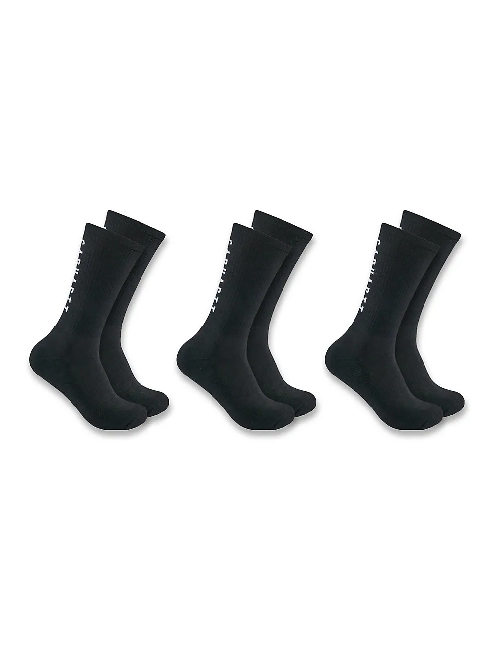 Carhartt Force® Men’s Midweight Logo Crew Socks 3-Pack - SC9913M